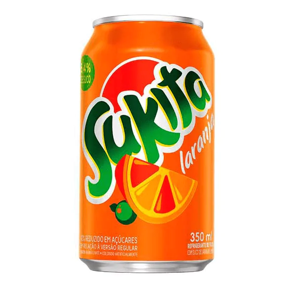 Refrigerante Sukita Laranja - 350Ml - Imagem 1