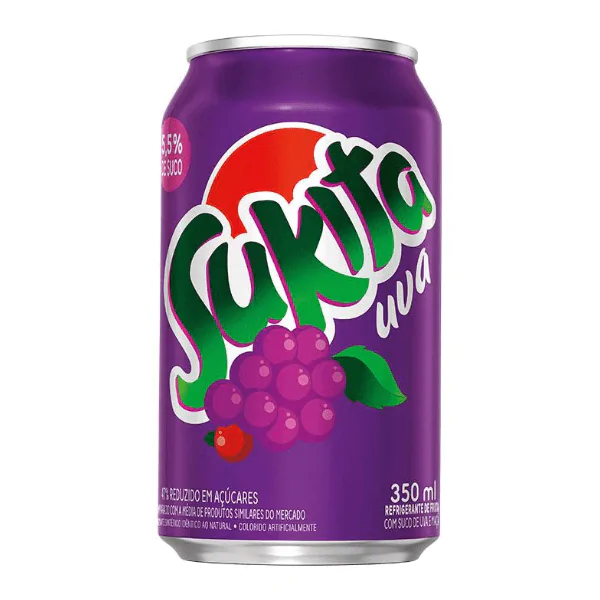 Refrigerante Sukita Uva - 350Ml - Imagem 1