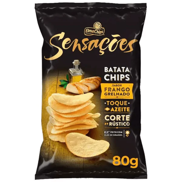 Salgadinho Lays Sensações Frango Grelhado - 80G - Imagem 1
