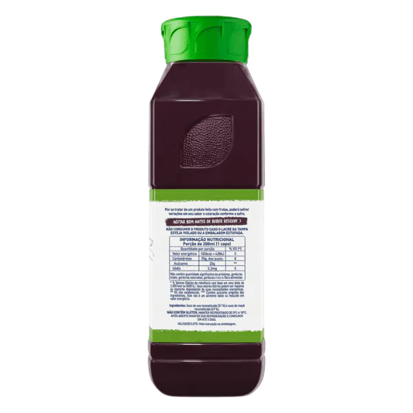 Suco Uva e Maçã Natural - 900Ml - Imagem 2