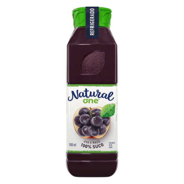 Suco Uva e Maçã Natural - 900Ml - Imagem 1