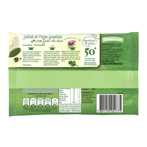 Tempero Knnor Meu Feijão Caseiro - 48gr - Imagem 2