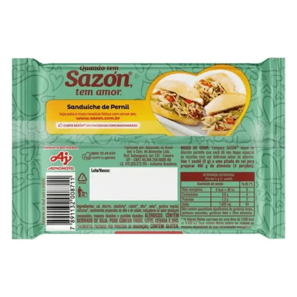 Tempero Sazón Alecrim para Carnes - 60gr - Imagem 2