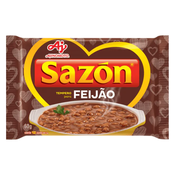 Tempero Sazón para Feijão - 60gr - Imagem 1