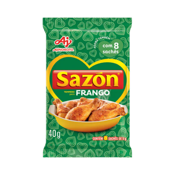 Tempero Sazón para Frango - 40gr - Imagem 1