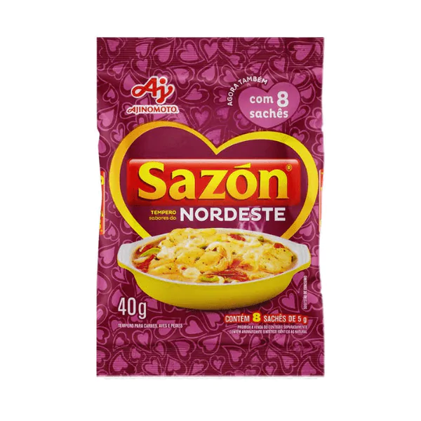 Tempero Sazón Sabor do Nordeste - 40gr - Imagem 1