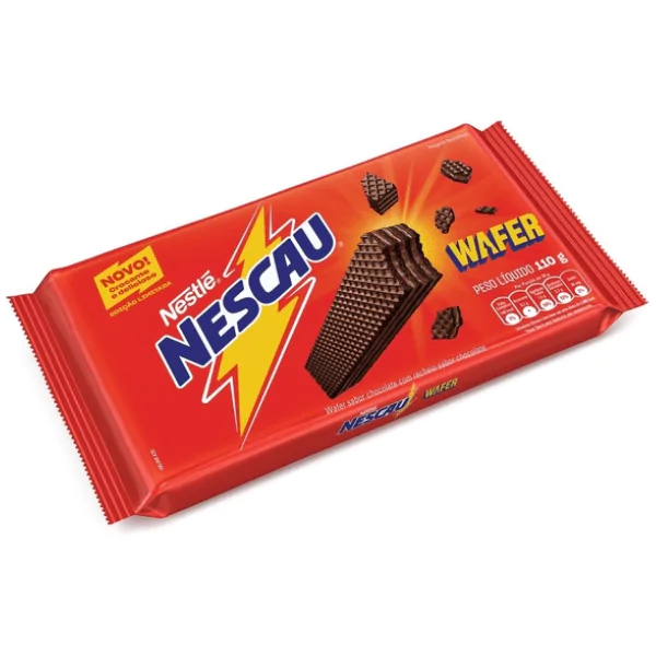 Biscoito Wafer Nescau Chocolate - 110gr - Imagem 2