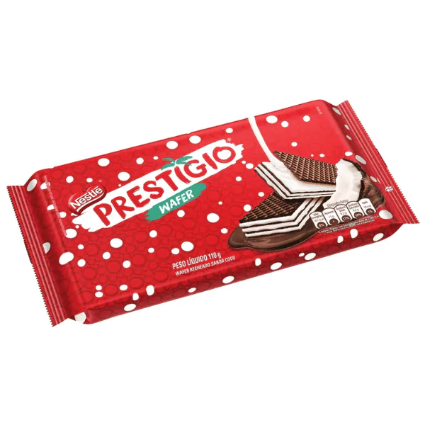 Biscoito Wafer Nestlé Prestígio - 110gr - Imagem 2