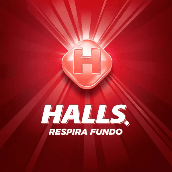 Bala Halls Sabor Morango - 28gr - Imagem 3