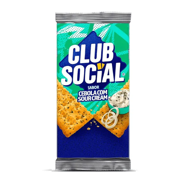 Biscoito Club Social Cebola & Salsa - 141gr - Imagem 1
