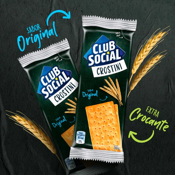 Biscoito Club Social Crostini Original - 80gr - Imagem 3