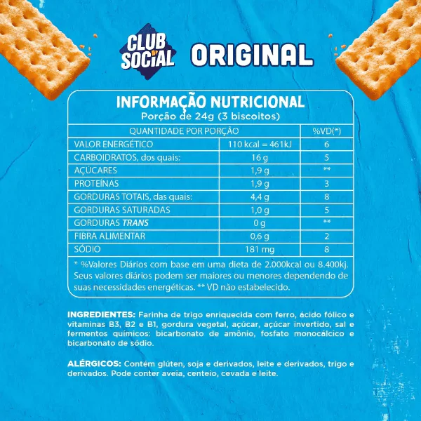Biscoito Club Social Original - 144gr - Imagem 4
