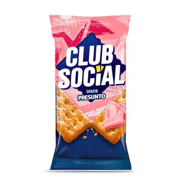 Biscoito Club Social Presunto - 141gr - Imagem 1