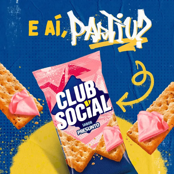 Biscoito Club Social Presunto - 141gr - Imagem 3
