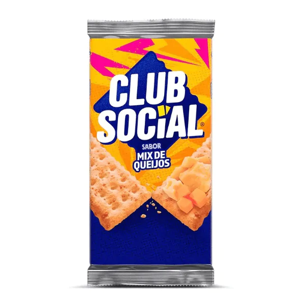 Biscoito Club Social Mix Queijo - 141gr - Imagem 1