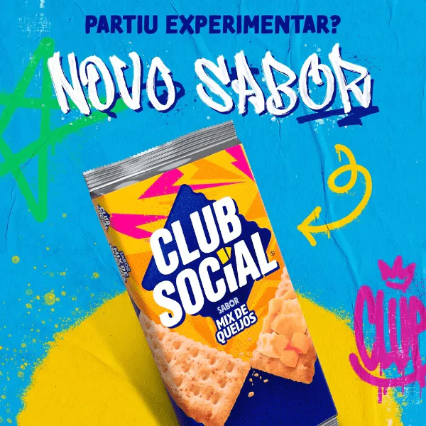 Biscoito Club Social Mix Queijo - 141gr - Imagem 3