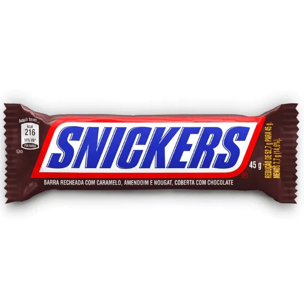 Chocolate Ao Leite Snickers - 45gr - Imagem 1