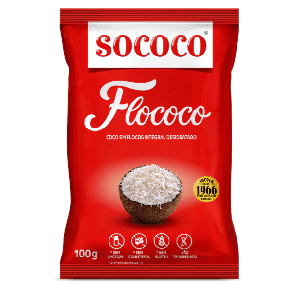 Coco em Flocos Flococo - 100gr - Imagem 1