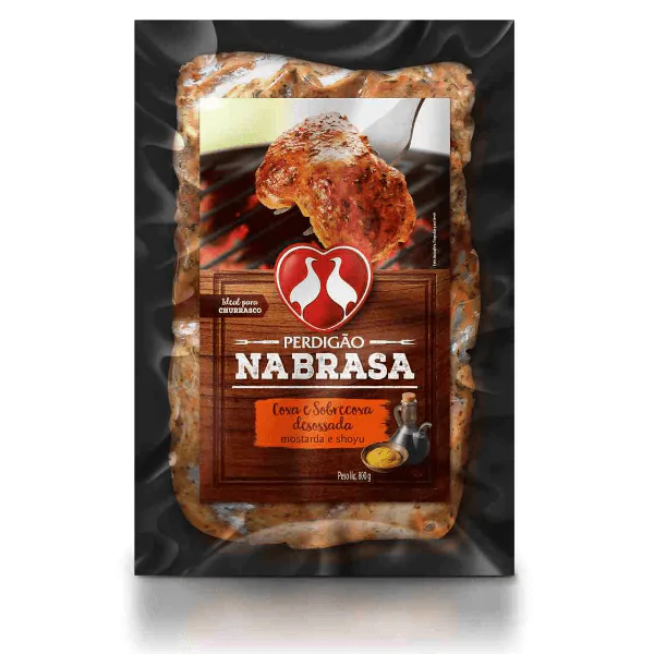 Coxa Sobrecoxa S/ Osso Temperada Perdigão Na Brasa - 800G - Imagem 1