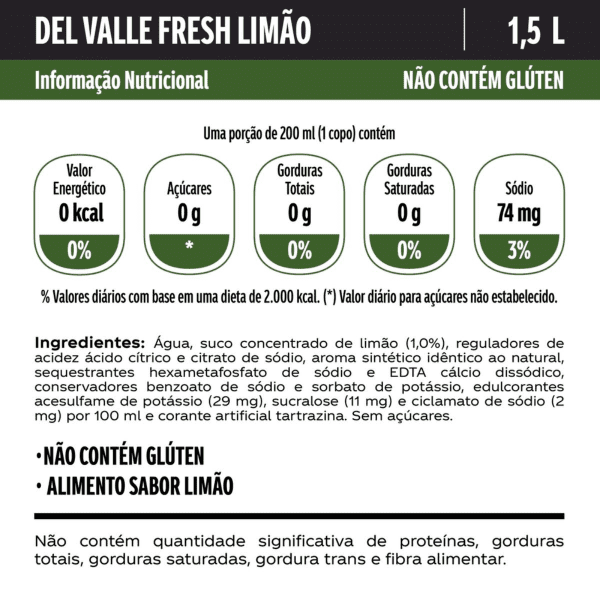 Suco Del Valle Fresh Limão - 1,5L - Imagem 2