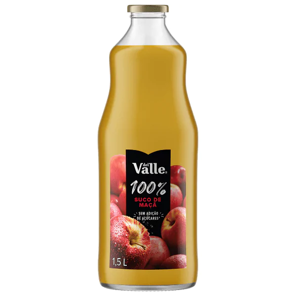 Suco Maçã 100% Del Valle Vidro - 1,5L - Imagem 1