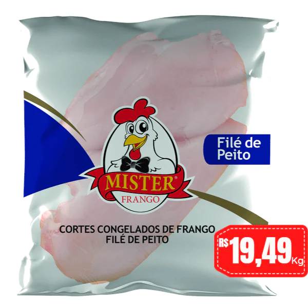 Filé Peito Frango Mr Frango - 1,152 Kg - Imagem 1