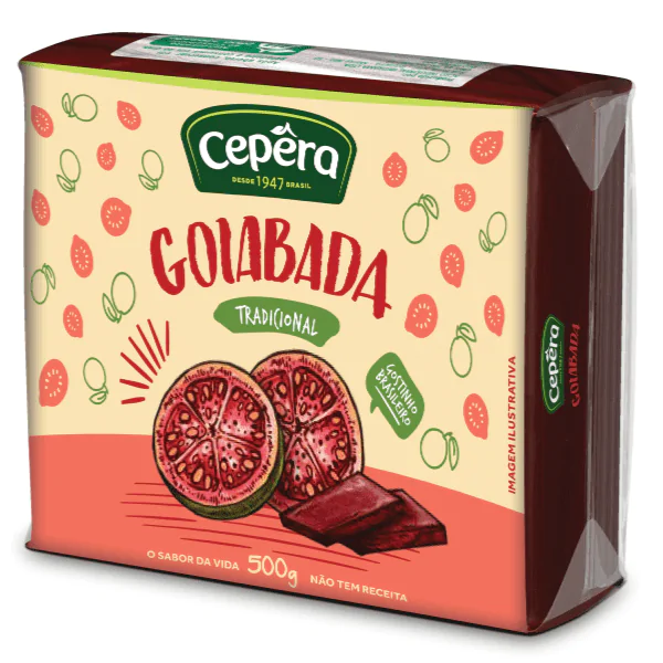 Goiabada Cepêra Tradicional - 500gr - Imagem 1