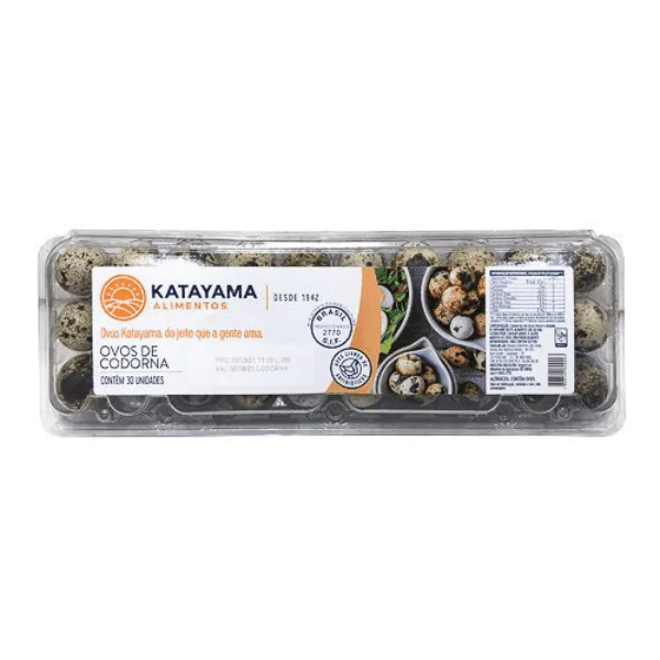 Ovo Codorna Katayama - 30und - Imagem 1