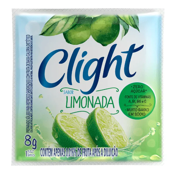 Refresco em Pó Clight Sabor Limonada - 1L - Imagem 1