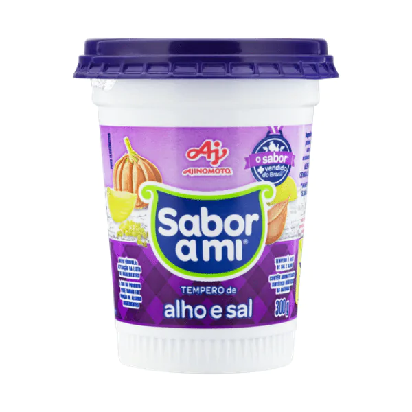 Tempero Pronto Sabor Ami Alho/Sal - 300gr - Imagem 1