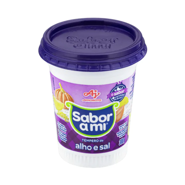 Tempero Pronto Sabor Ami Alho/Sal - 300gr - Imagem 2