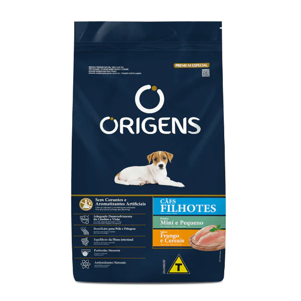 Ração Origens Cães Filhotes Porte Pequeno - 10,1Kg - Imagem 1