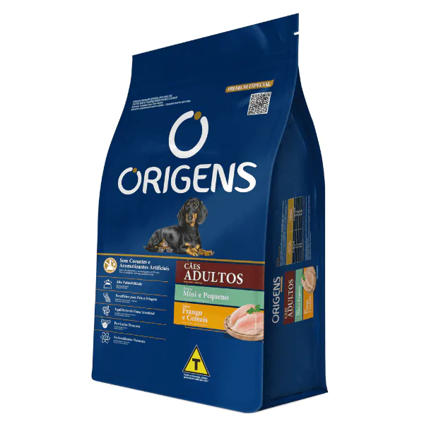 Ração Origens Cães Porte Pequeno Frango/Cereais - 15Kg - Imagem 2