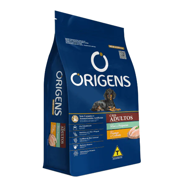 Ração Origens Cães Porte Pequeno Frango/Cereais - 15Kg - Imagem 3