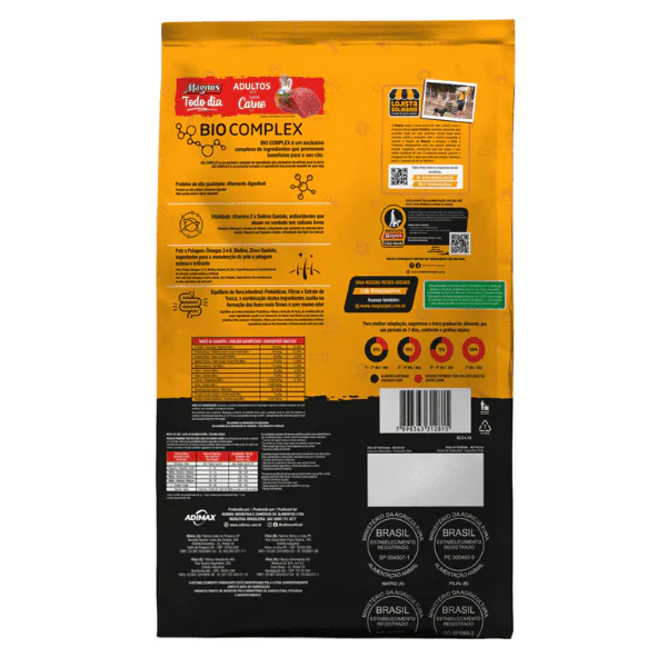 Ração Magnus Todo Dia Cão Sabor Carne - 15Kg - Imagem 3