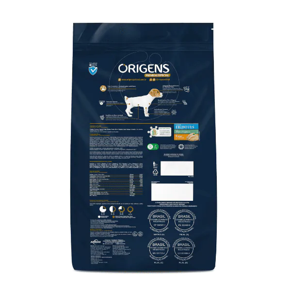 Ração Origens Cães Filhotes Porte Pequeno - 10,1Kg - Imagem 4