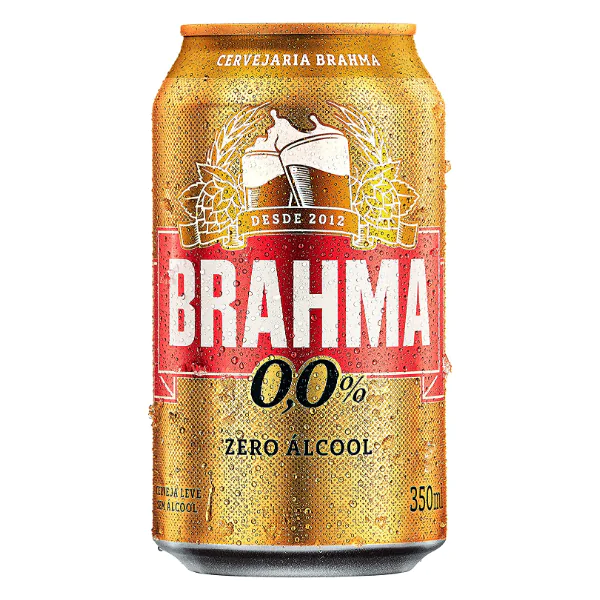 Cerveja Brahma Chopp Zero - 350ml - Imagem 1