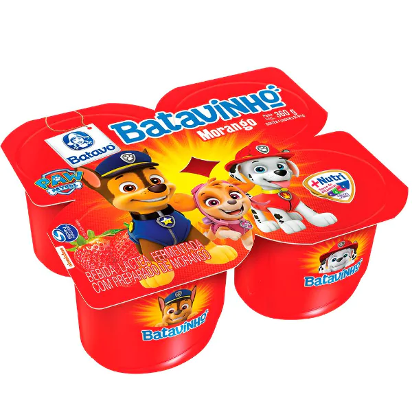 Iogurte Batavo Morango - 360gr - Imagem 1