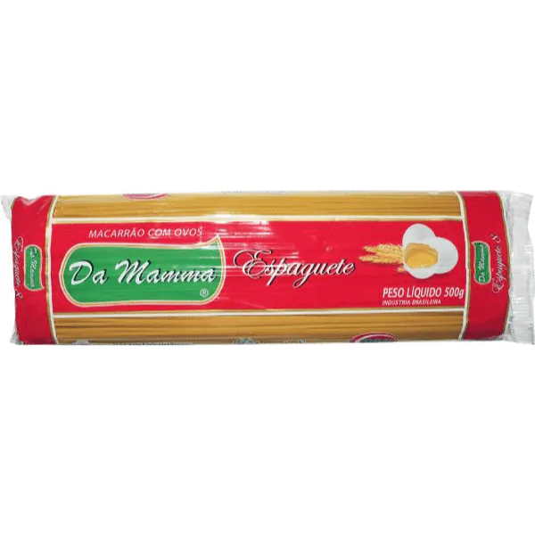 Macarrao Espaguete da Mamma - 500G-1 Macarrão Espaguete Da Mamma - 500gr - Imagem 1