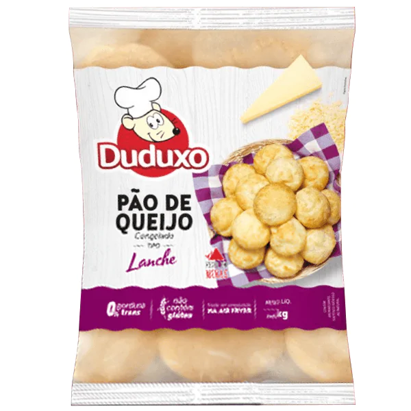 Pão de Queijo Congelado Duduxo Lanche - 1Kg - Imagem 1