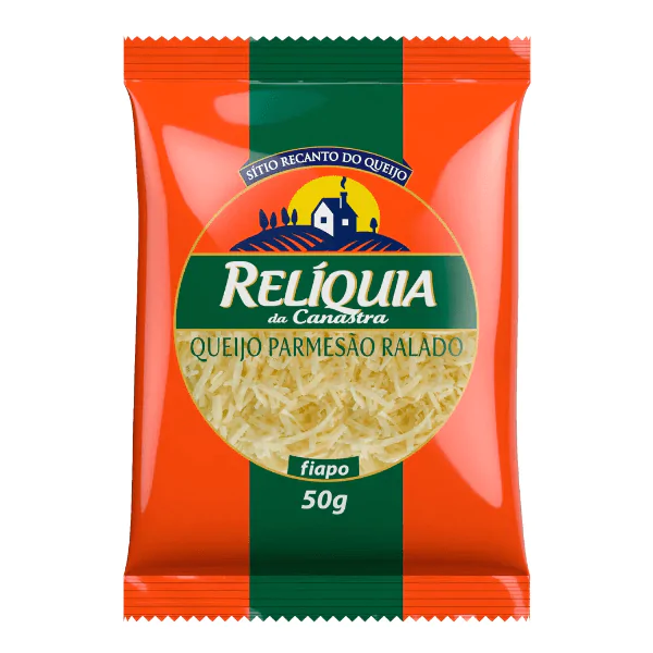 Queijo Ralado Parmesao Reliquia da Canastra - 50G-1 Queijo Ralado Fiapo Parmesão Relíquia da Canastra - 50gr - Imagem 1