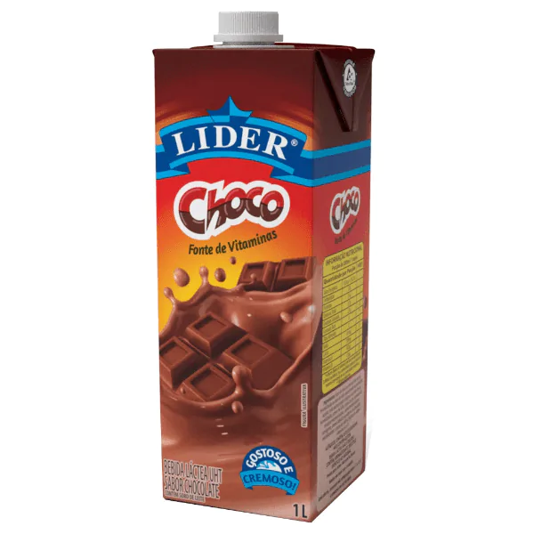 Bebida Láctea Lider Choco - 1L-1 Bebida Láctea Lider Choco - 1L - Imagem 1