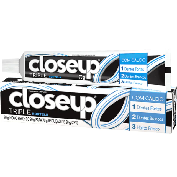 Creme Dental Close-Up Tripla Hortelã - 70gr - Imagem 2