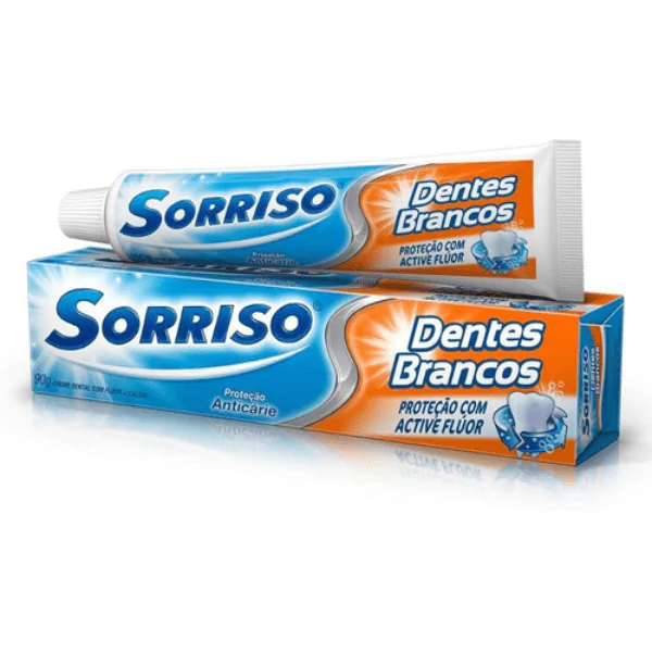 Creme Dental Sorriso Dentes Brancos - 90gr - Imagem 2