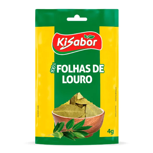 Folha Louro Kisabor - 4G-2 Folha Louro Kisabor Embalagem - 4gr - Imagem 1