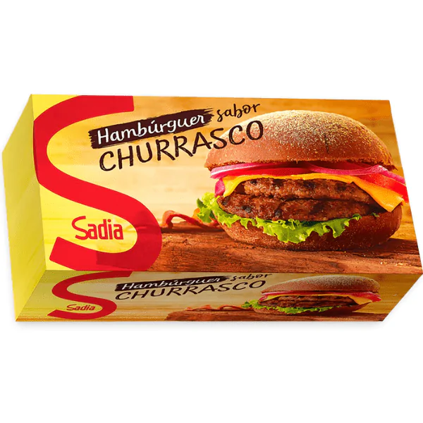 Hambúrguer Sadia Churrasco - 672gr - Imagem 1
