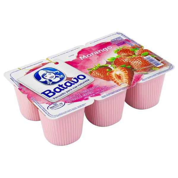 Iogurte Batavo Morango - 540gr - Imagem 1