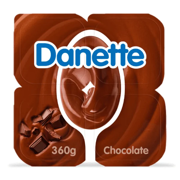 Iogurte Danette Chocolate - 360gr - Imagem 2