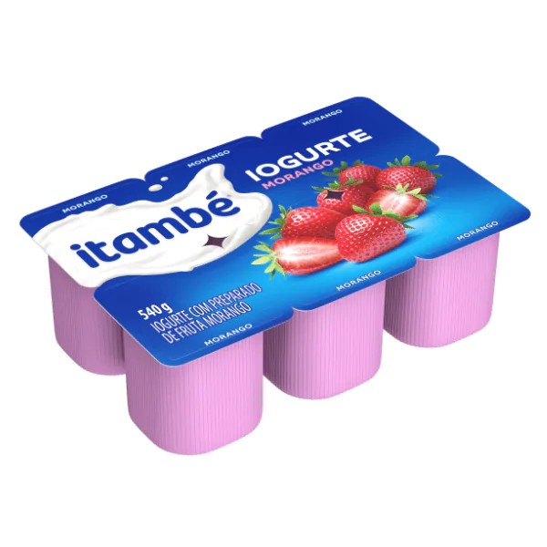 Iogurte Itambé Morango - 540gr - Imagem 1
