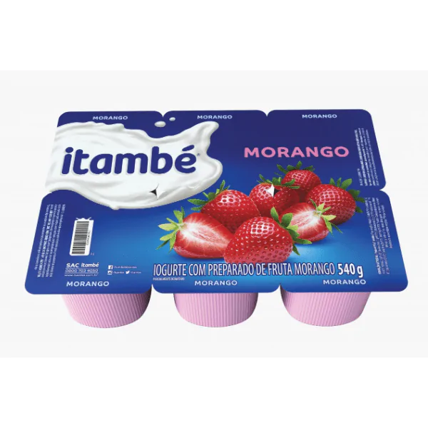 Iogurte Itambé Morango - 540gr - Imagem 2